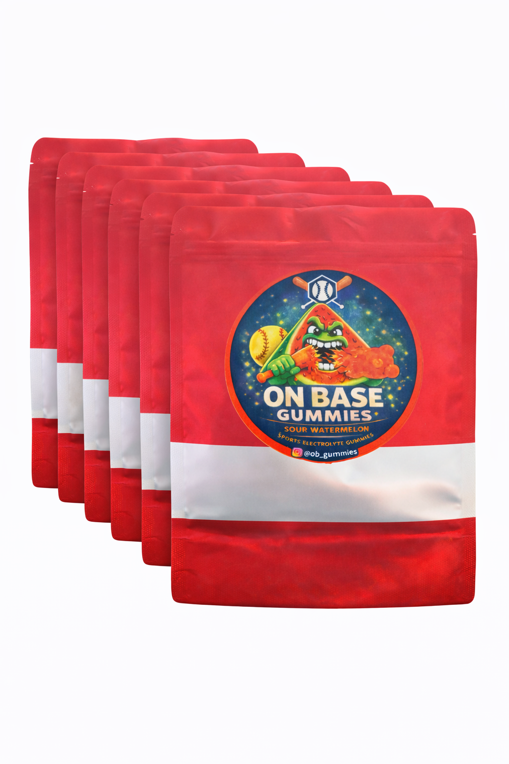 Sour Watermelon Electrolyte Gummies 7 pk