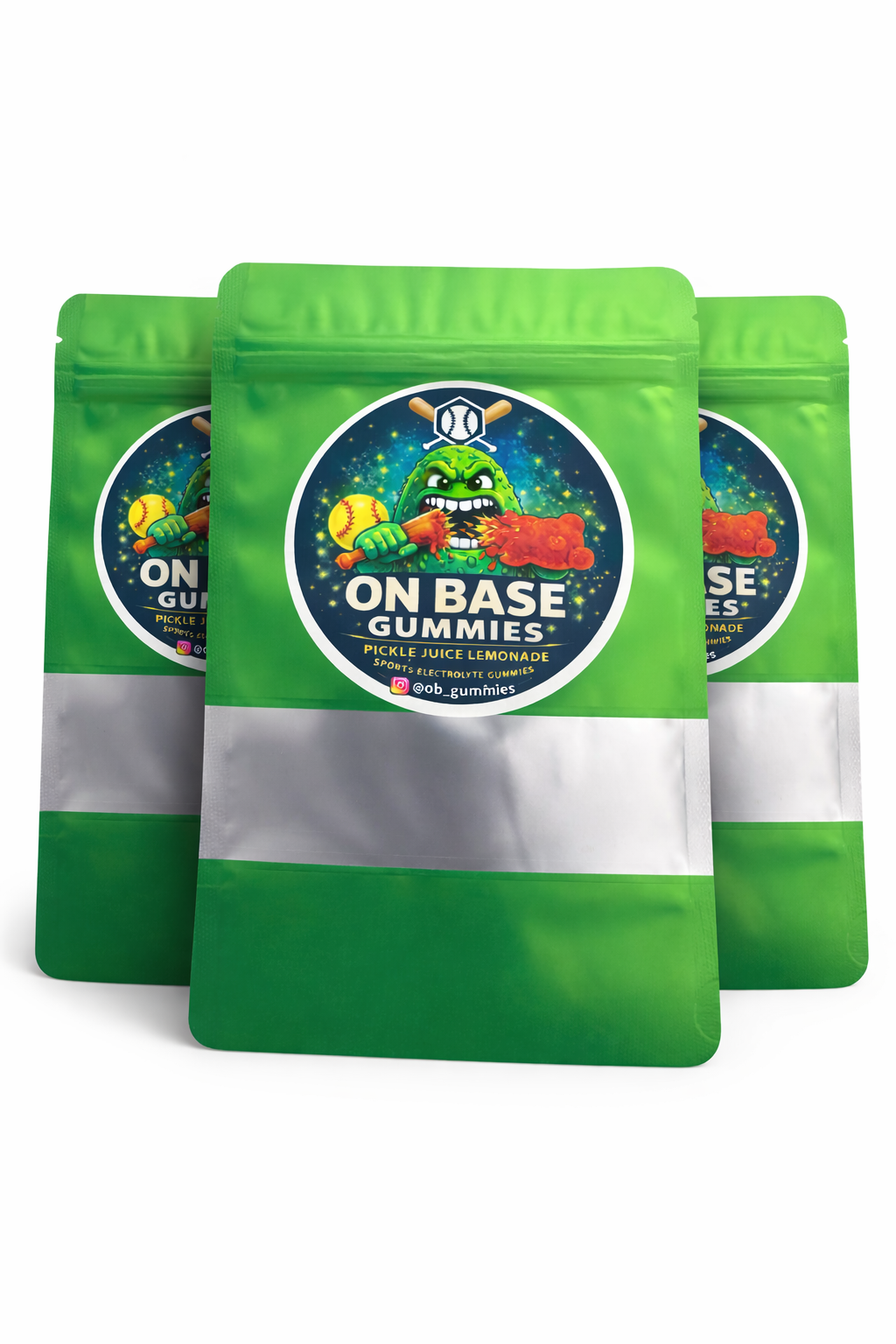 Pickle Juice Lemonade Electrolyte Gummies 3 pk