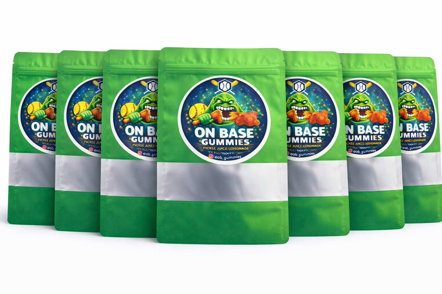 Pickle Juice Lemonade Electrolyte Gummies 7 pk